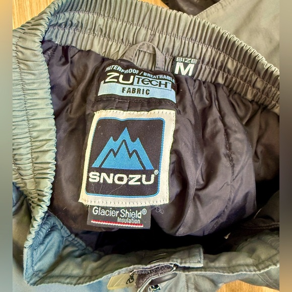 Snozu Zutech Glacier Shield Snow Pants (Grey) Big Kid Size M EUC - Picture 4 of 4